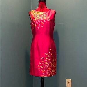 Studio 1 Elegant Pink Sleeveless Dress Size 8